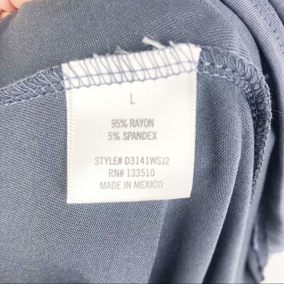 ALYA | FRANCESCA’S NEW Strappy Throw & Go Dress Powder Blue Women’s Size Large - Picture 6 of 7